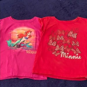 2 Disney Tee’s 👚